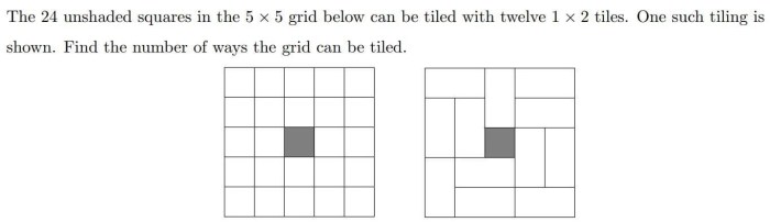 Construct an array with 12 square tiles