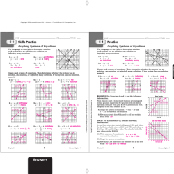 Unit 4 linear equations and linear systems answer key