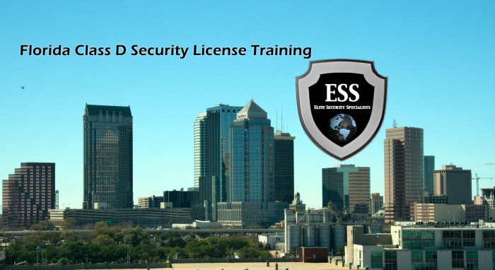 Florida class d security license test answers